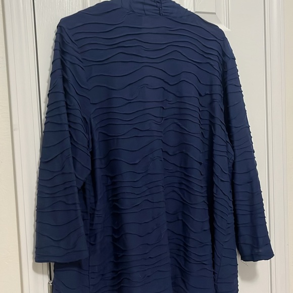 Dress Barn navy open front cardigan - Picture 5 of 5